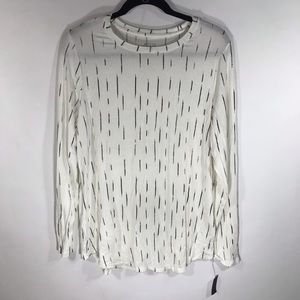 Apt 9 crew neck long sleeve top